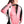 MotoArt Racing ProSeries I Pink, White and Black Women Leather Jacket - MotoArt Leather
