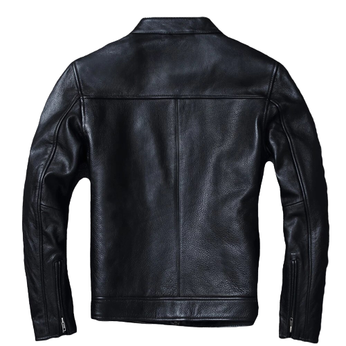 Mens Paul Genuine Lambskin Leather Bomber Jacket