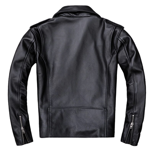 Mens James Genuine Lambskin Biker Leather Jacket