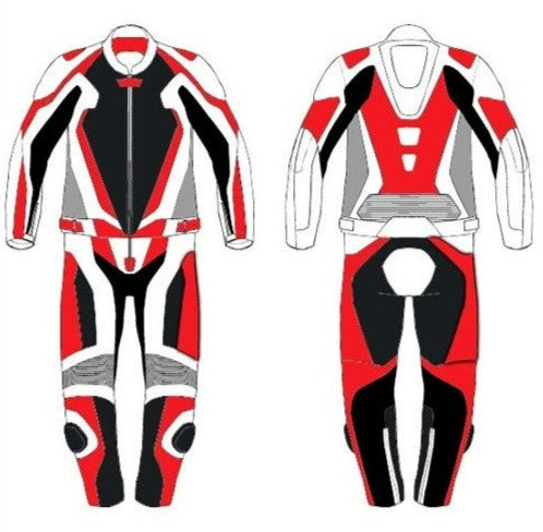 Custom Motorcycle Leather Racing Suit - Create Your Own - MotoArtLeather