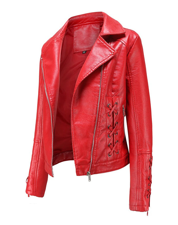 Womens Deb Genuine Lambskin Leather Jacket