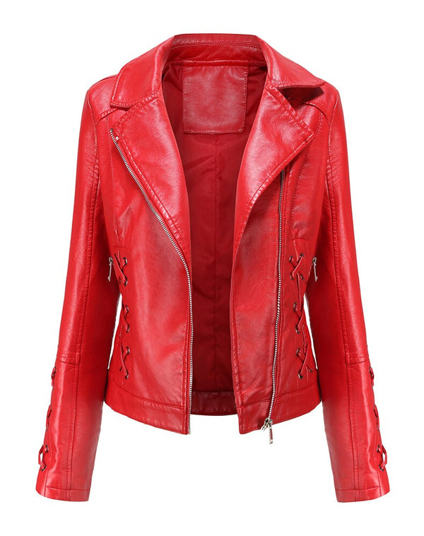 Womens Deb Genuine Lambskin Leather Jacket