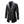 Mens Matt Front Button Faux Fur Lined Leather Coat