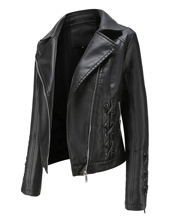 Womens Deb Genuine Lambskin Leather Jacket