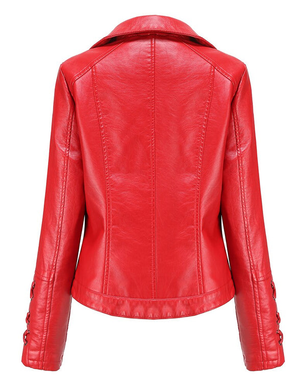 Womens Deb Genuine Lambskin Leather Jacket