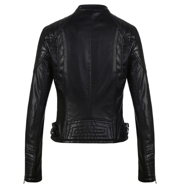 Womens Kathleen Genuine Lambskin Leather Jacket