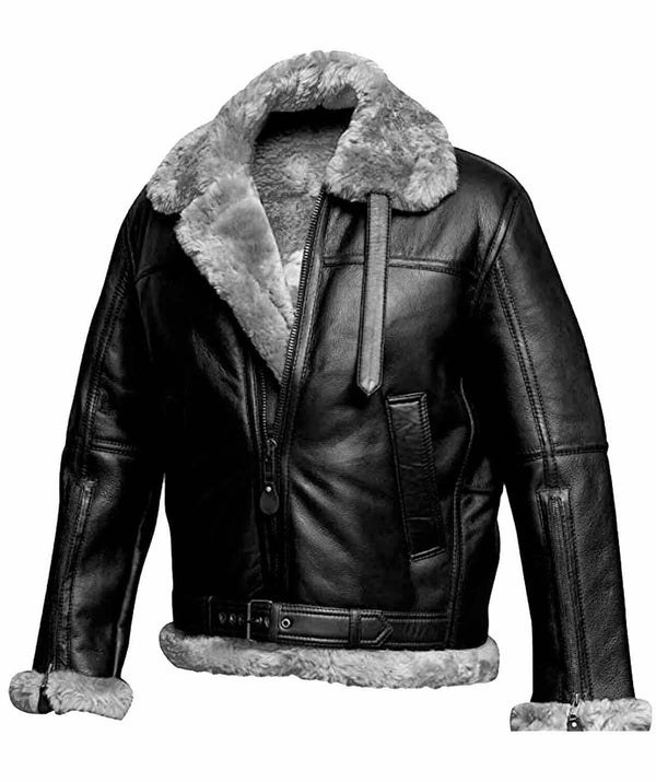 Mens Sam RAF Aviator Real Leather Lambskin Jacket