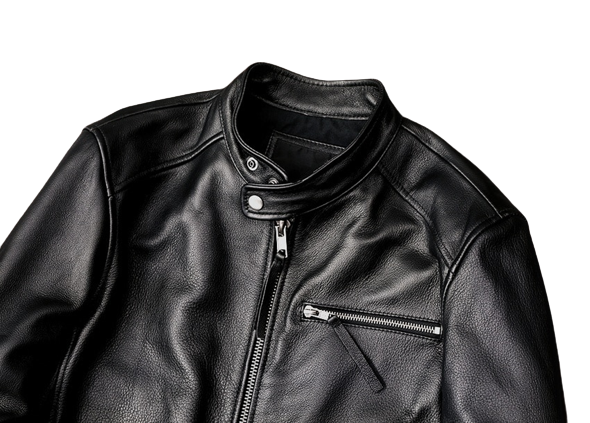 Mens John Genuine Lambskin Leather Bomber Jacket