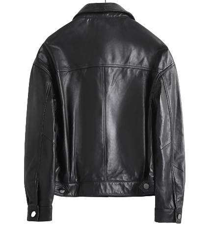 Womens Wini Genuine Lambskin Leather Jacket