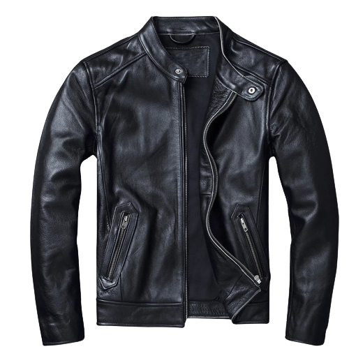 Mens Paul Genuine Lambskin Leather Bomber Jacket