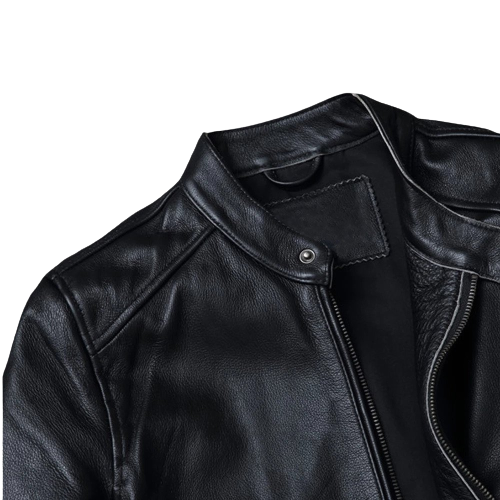 Mens Paul Genuine Lambskin Leather Bomber Jacket