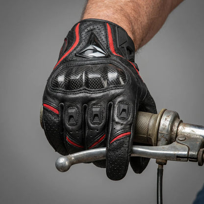 MotoArt Leather Leather Motocross Racing Gloves