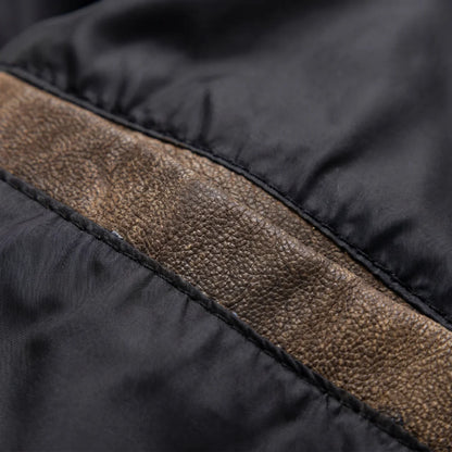MotoArt Leather Vintage Moto Blazer Jacket