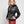 MotoArt Womens Leather Hooded Black Bomber Jacket