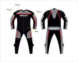 MotoArt Top Kevlar Covert Motorcycle Leather Racing Suit One Piece - MotoArtLeather