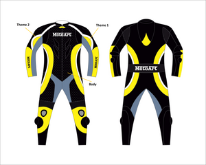 MotoArt Top Kevlar Hummer Motorcycle Leather Racing Suit One Piece - MotoArtLeather