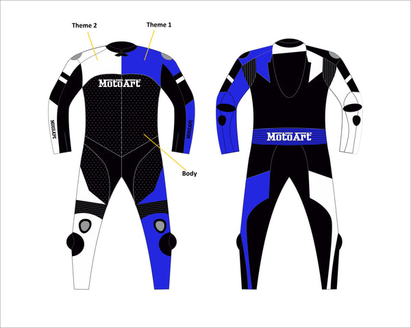 MotoArt Top Kevlar Proclaimer Motorcycle Leather Racing Suit One Piece - MotoArtLeather