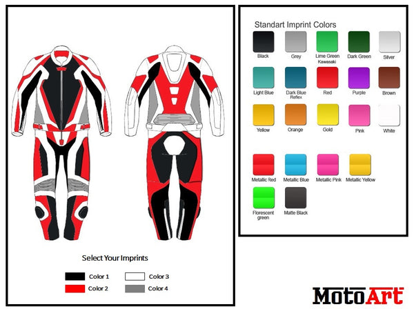Custom Motorcycle Leather Racing Suit - Create Your Own - MotoArt Leather