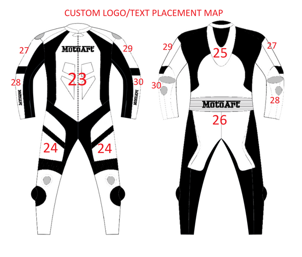 MotoArt Top Kevlar Fang Motorcycle Leather Racing Suit One Piece - MotoArtLeather
