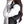 MotoArt Racing ProSeries I White & Black Women Leather Jacket - MotoArt Leather